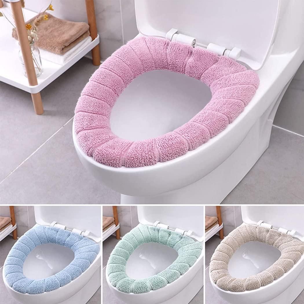 Soft Warm Toilet Seat Cover (Pack of 2)