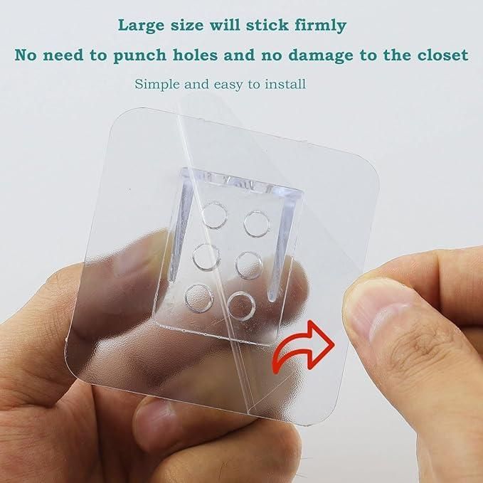 Self Adhesive Shelf Support Bracket - Pack of 4